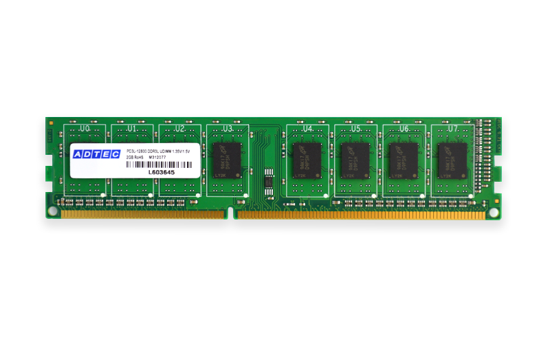 アドテック DDR3-1600/PC3-12800 Unbuffered DIMM 4GB×2枚組 ADS12800D