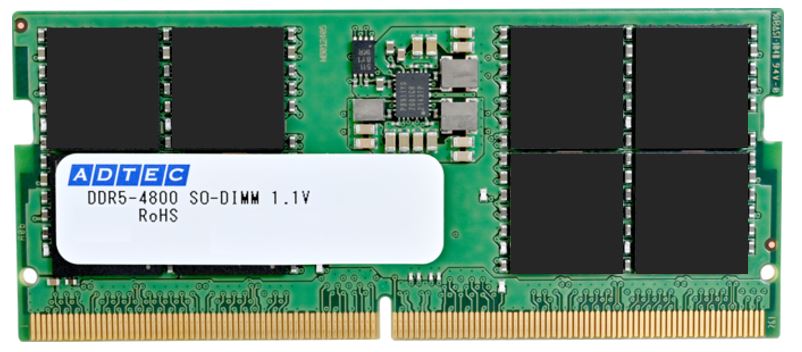 スマホ/家電/カメラADTEC PC4-2400/2133 DDR4 SODIMM ECC 16GB